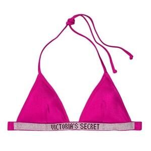 VICTORIA'S SECRET SWIM Triangle Bikini Top
